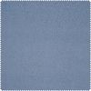 Tissu mousseline en coton au mètre « Uni » Bleu baltic