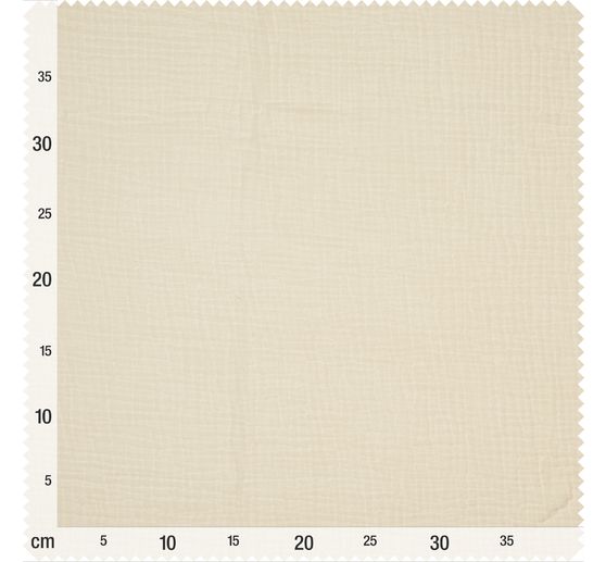 Muslin cotton fabric "Uni"
