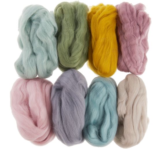 VBS Sprookjeswol "Assorti", 8 kleuren