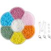 Set de perles « Rocailles » Multicolore