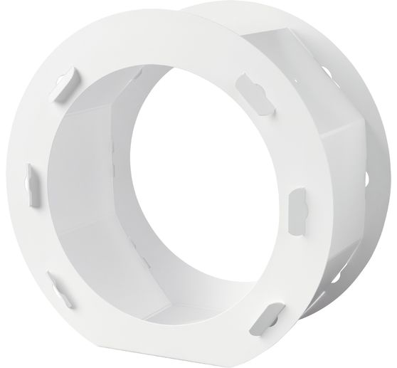 Lantaarn blanco "Rond"