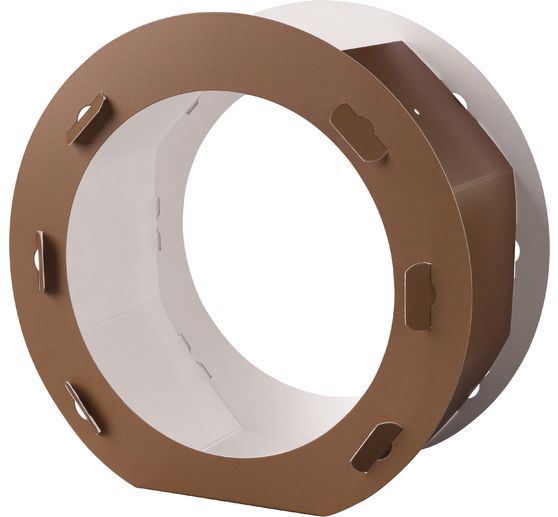 Lantaarn blanco "Rond"