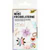 Mini moravische sterren Pastell