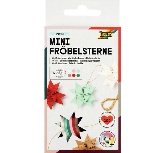 Mini moravische sterren