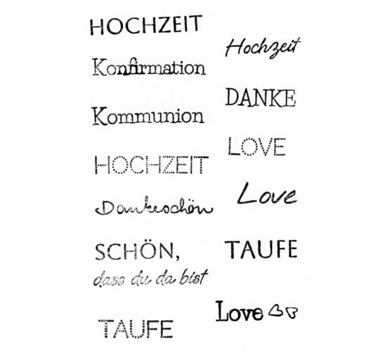 Silicone stamp for Marinas Licht