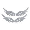 Engelenvleugels "Angelo", 10 cm Zilverkleurig