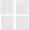Effectspatel set, 4 stuks