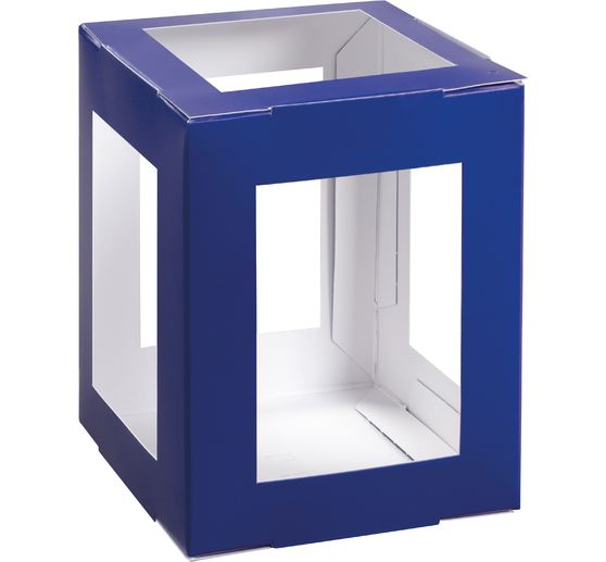 Lantaarn blanco "Vierkant", 5 stuks