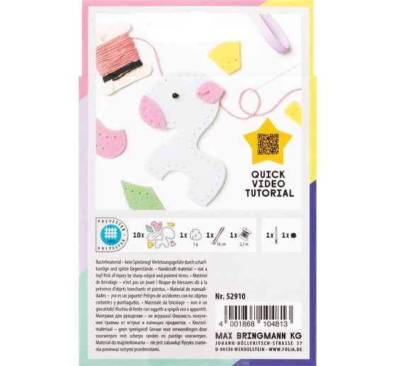 N&auml;hset "Mini Filzinies"