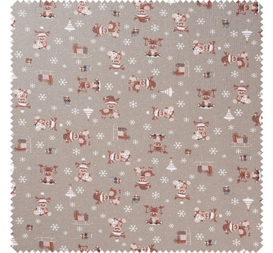 Jersey stof "Moose Ruby"