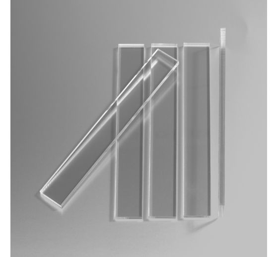 Acrylic blocks, 22 x 4 x 160 mm