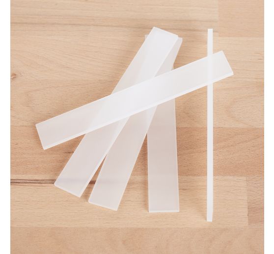 Acrylic blocks, 22 x 4 x 160 mm