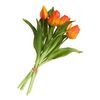 Tulpen bos met 3 bloemen en 2 knoppen Oranje