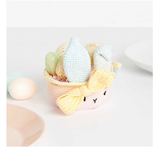 Kit crochet Rico Design Ricorumi « Corbeille pour œufs de Pâques »