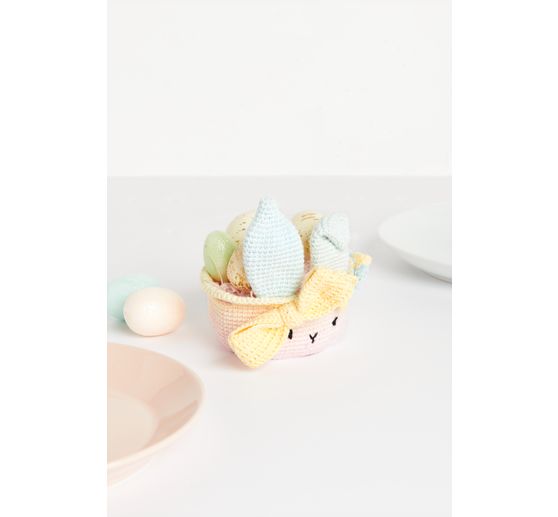 Kit crochet Rico Design Ricorumi « Corbeille pour œufs de Pâques »