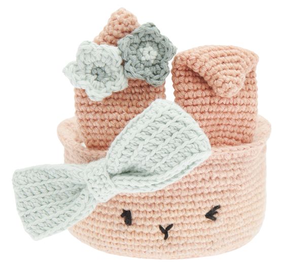 Kit crochet Rico Design Ricorumi « Corbeille pour œufs de Pâques »