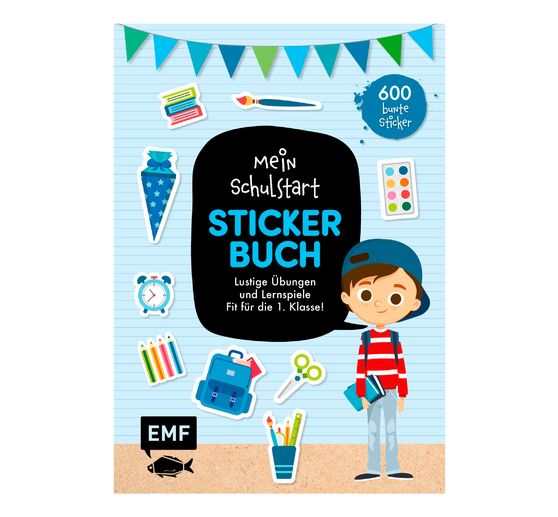 Livre « Das Stickerbuch zum Schulstart »