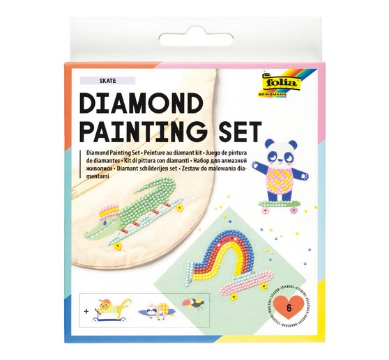 Diamond sticker set