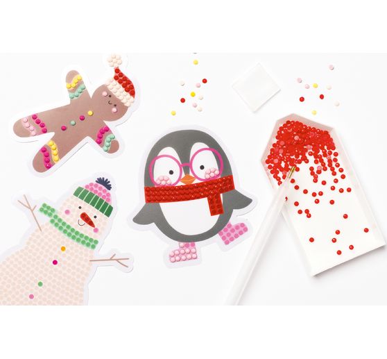 Diamond sticker set
