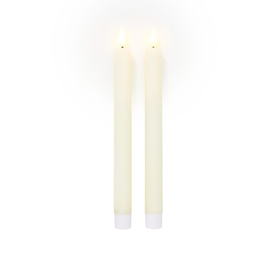 LED kaars van echt was met timer 6/18 uur.