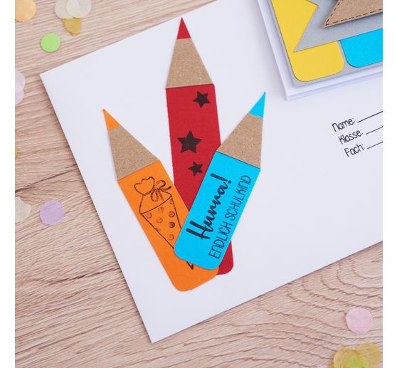 VBS Siliconen stempel "Begin van de school"