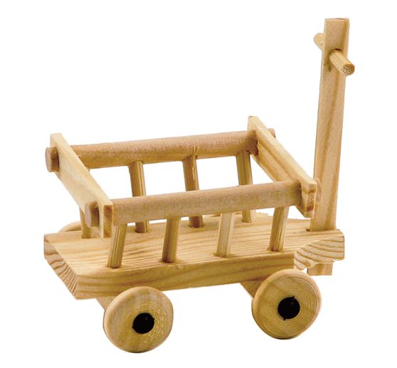 Holz-Leiterwagen