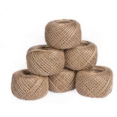 Cordon Pour Macramé, L: 55 m, 4 mm, Blanc Cassé, 330 gr, 1 Rouleau