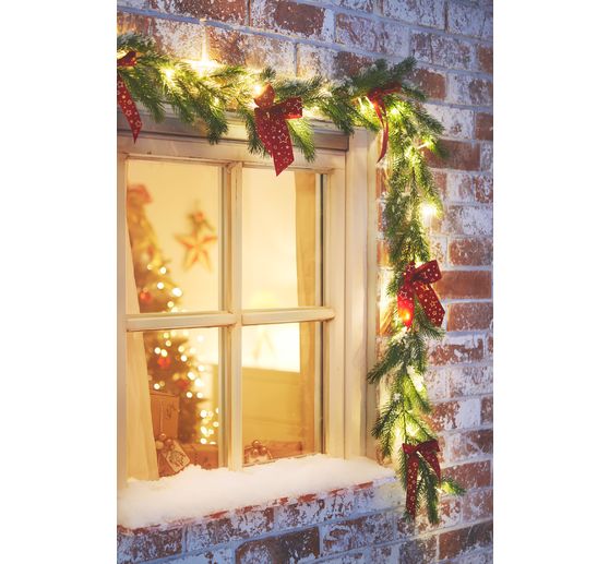 Guirlande lumineuse mini LED pour extérieur VBS, avec minuteur 6/18 h
