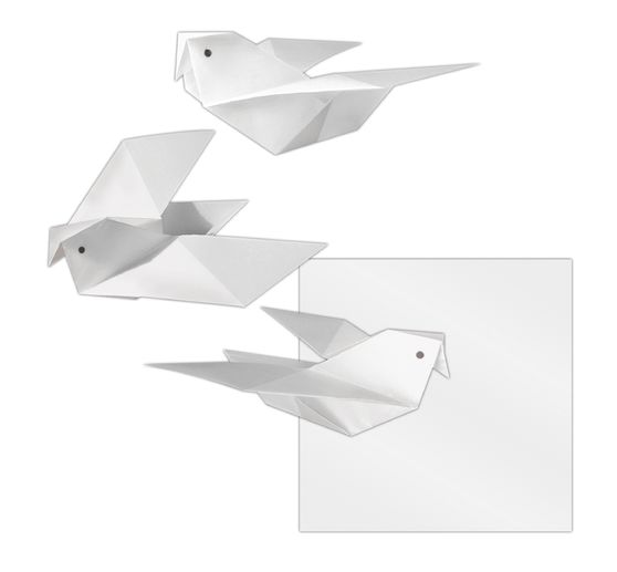 Transparant papier-vouwpapier