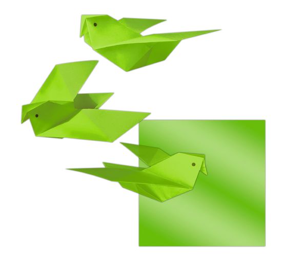 Transparant papier-vouwpapier