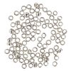 Krimpkralen, rond, Ø 2 mm Zilver