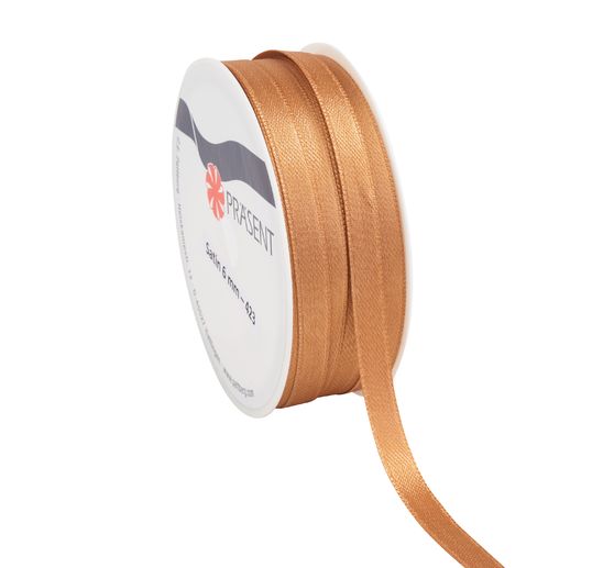Satin ribbon, 6mm