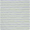 Jersey stof "Strepen tweekleurig" Blauw-Groen