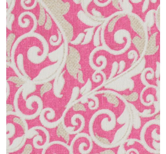 Motiefstof linnenlook "Foliage"
