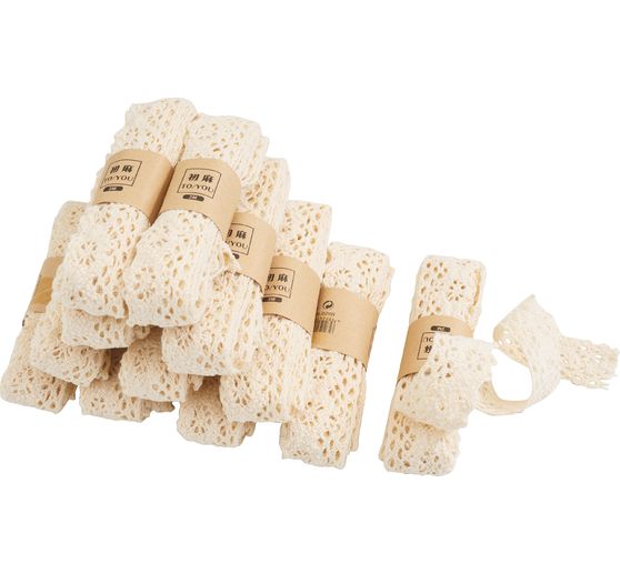 VBS Lace ribbon "Cream"