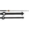 Clock hand with second hand Bar shape - Arrow