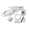 VBS Lamp aansluitset "E27" Wit