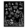 Stencil "Lavender" Butterflies