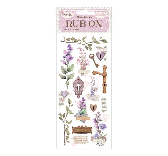 Rub On Transfer paper "Lavender"