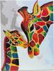 Painting by numbers on stretched canvas, 30 x 40 cm