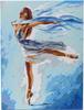 Painting by numbers on stretched canvas, 30 x 40 cm