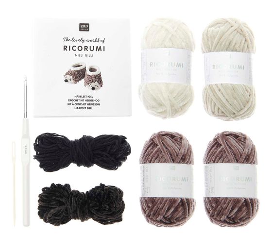 Rico Design Ricorumi crocheting set "Baby Booties"
