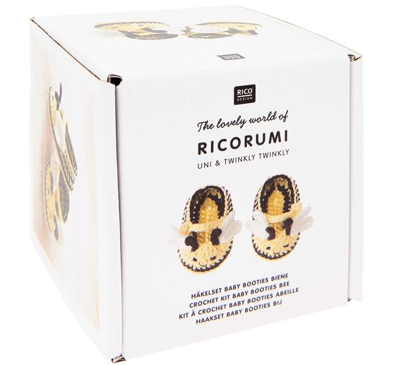 Rico Design Ricorumi crocheting set "Baby Booties"