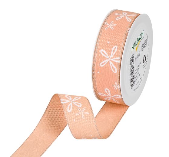 Bedrukt lint "Bloesem"
