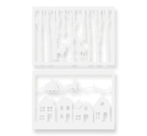 Schablonen-Set, 2-teilig
