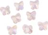 Glass cut beads butterflies