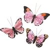 Rico Design "Butterfly with Clip" Rosatöne