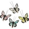 Rico Design "Butterfly with Clip" Mix Bunt