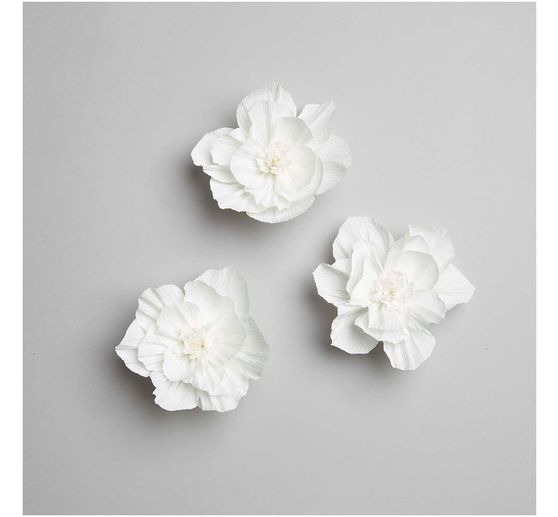 Crêpepapier bloemen