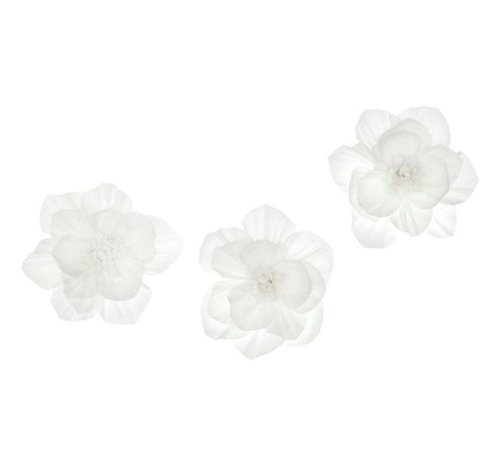 Crêpepapier bloemen
